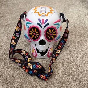 Disney Coco Skull Sipper - White, Black, Pink, Orange